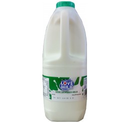 SEMI SKIMMED MILK PER 2LTR